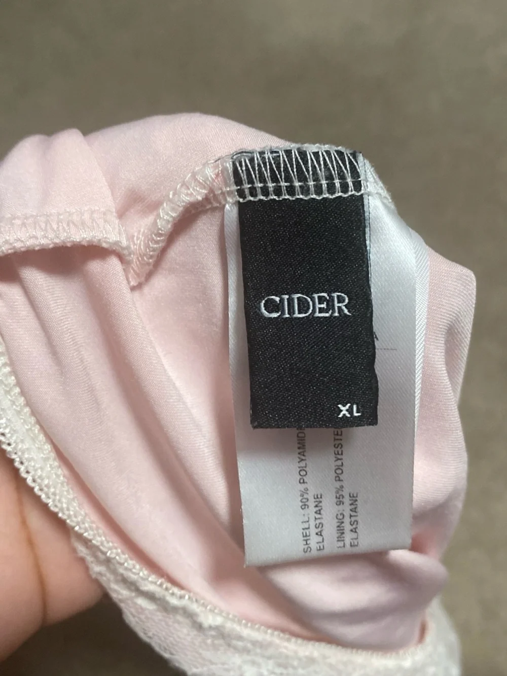 Cider Pink Lace Midi Skirt